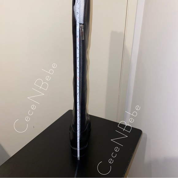 ❤️Leather Over the Knee Back Zip Boots — INC International Concepts —US 7 —Black - Picture 13 of 14